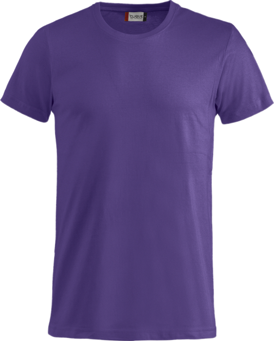 Clique - Basic Bomulds T-Shirt Børn - Strong Purple